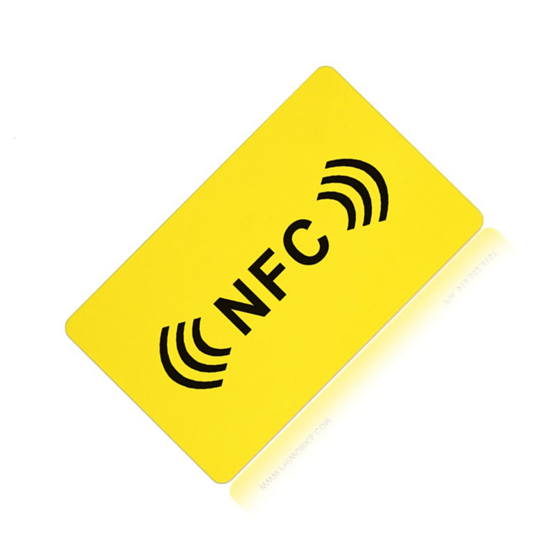 13.56MHZ ఫ్రీక్వెన్సీ ప్లాస్టిక్ RFID Nfc కాంటాక్ట్‌లెస్ పేమెంట్ సెక్యూరిటీ nfc స్మార్ట్ కార్డ్